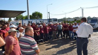 Başkan Kaplan, Belediye Personeli ile bayramlaştı