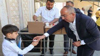 Başkan Kavuştan yaz Kuran kursu öğrencilerini serinleten sürpriz