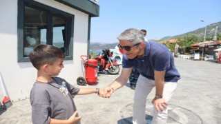 Başkan Oktay, bayramın ikinci gününde de sahalarda