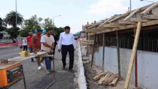 Başkan Özcan çalışmaları yerinde inceledi
