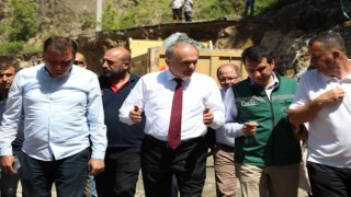 Başkan Özlü Bize afetler acı tecrübeler edindiriyor