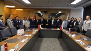 Başkan Palancıoğlu, Libyalı heyeti Serbest Bölgede ağırladı