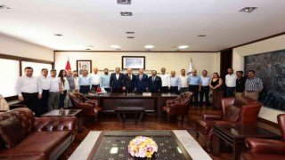 Başkan Zolan, Denizli MHPnin yeni ilçe yöneticilerini ağırladı