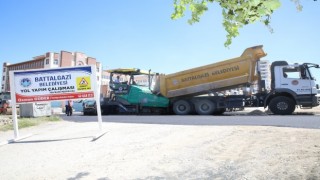 Battalgazideki göz kamaştıran ulaşım yatırımları sürüyor