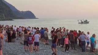 Bayram tatili için Artvine gelen 10 yaşındaki çocuk denizde kayboldu