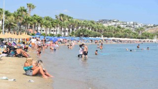 Bayramda Bodrum plajları doldu