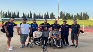 Bedensel engelli milli atletlerden 9 madalya