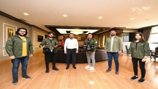 Belediye Başkanı Çetinden Armada Rov Team ekibine destek