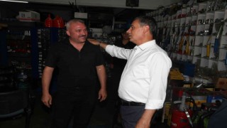 Belediye Başkanı Şimşekten, Gölbaşı sanayi sitesi esnafına ziyaret