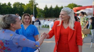 Belediye çalışanları bayram yemeğinde buluştu