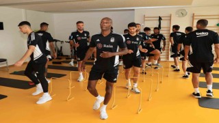 Beşiktaş, salonda çalıştı