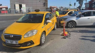 Beşiktaşta 4 aracın karıştığı zincirleme kazada 2 kişi yaralandı