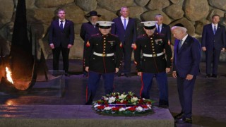Biden, Yad Vashem Soykırım Anıtını ziyaret etti