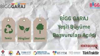 ‘BİGG GARAJ yeşil büyüme programı için başvurular başladı