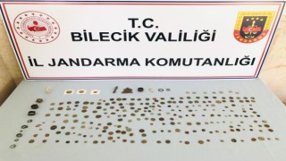 Bilecikte 262 adet sikke ele geçirildi