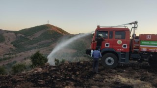 Bingölde 3 köyde çıkan orman yangınları söndürüldü