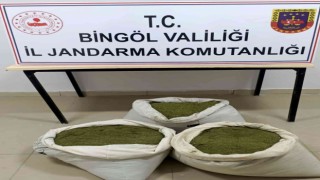 Bingölde 30 kilogram esrar ele geçirildi