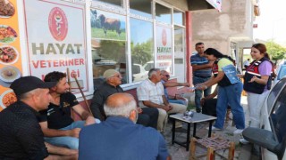Bingölde jandarma ekiplerinin bilgilendirme çalışmaları sürüyor