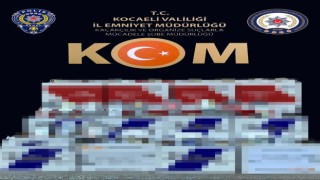 Binlerce gümrük kaçağı makarona el konuldu