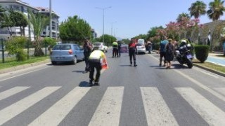 Bisikletle yaya geçidinden geçerken aracın çarptığı Alman hayatını kaybetti