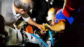 Bitliste trafik kazası: 1 yaralı