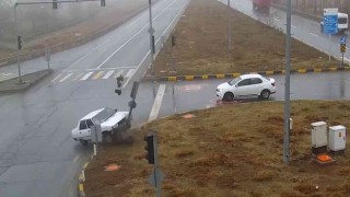 Bitlisteki kazalar kameralara yansıdı
