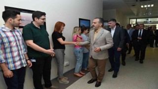 Bursa Büyükşehir ailesi bayramlaştı