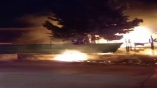 Bursada trafo bomba gibi patladı, alevler fabrikaya sıçramadan söndürüldü