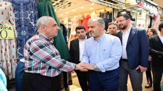 Bursanın tarihi çarşısında çifte bayram