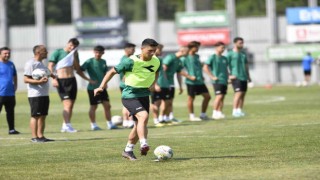 Bursaspor şut çalıştı