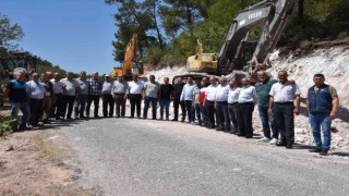 Büyükşehirden 30 kilometrelik güzergâhta yoğun çalışma