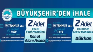 Büyükşehirden ihale