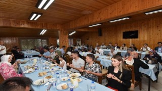 Çanda şehit aileleri ve gaziler onuruna yemek düzenlendi