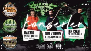 Çarşambada “Yeşilırmak Şenlikleri” başlıyor