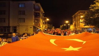 Çavdarhisarda 15 Temmuz demokrasi ve milli birlik günü anma programı coşkulu geçti