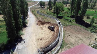 Cebirde yol genişletme ve yeni park çalışması