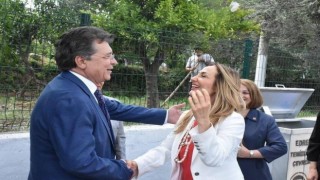 CHPli Aylin Nazlıaka çok sıcak karşılandı