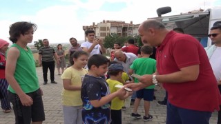 Çocukların yüzünü güldüren bayram geleneği