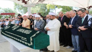 Cumhurbaşkanı Erdoğan trafik kazasında hayatını kaybeden Hacı Nimet Kayanın cenaze törenine katıldı