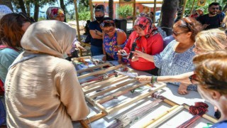 Darısekisi Örnek Köyünde Çarpana Atölyesine büyük ilgi