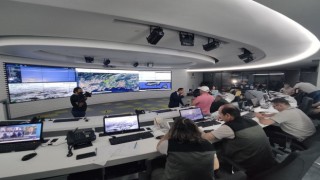 Datça orman yangını Yangın Yönetim Merkezinden anbean takip ediliyor