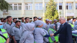Denizli Büyükşehir ailesi Kurban Bayramı öncesi bayramlaştı