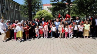 Develide ilçe protokolü bayramlaştı