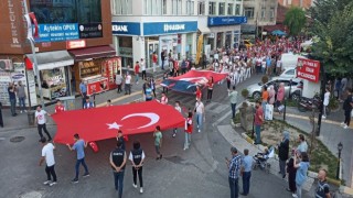 Devrekte 15 Temmuz kalkışmasının 6. yılında vatandaşlar tek yürek oldular