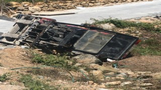 Devrilen forkliftin altında kalan operatör hayatını kaybetti