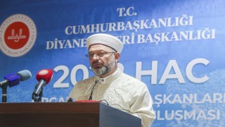 Diyanet İşleri Başkanı Erbaş: “Hac, ümmet bilincinin, kardeşlik ruhunun yeryüzüne ilanıdır”