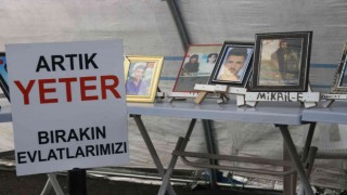 Diyarbakırda ailelerin PKK ve HDPye karşı eylemleri bin 52nci gününde