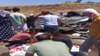 Diyarbakırda trafik kazası: 2si çocuk 4 yaralı