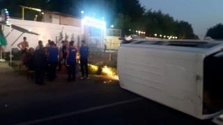 Diyarbakırda trafik kazası: 5 yaralı