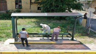 Durak sayısı artıyor, eski duraklar bakım ve onarımdan geçiyor